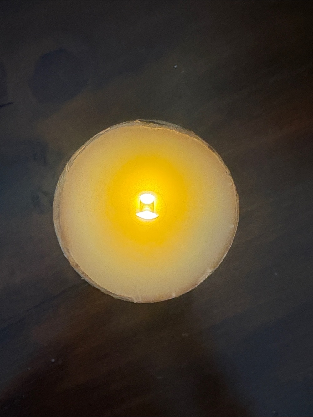 Pottery Barn Flickering Flameless Wax Pillar Candle. - Picture 6 of 6